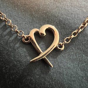 Rose Gold Heart Bracelet